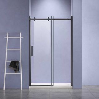 Душевая дверь Vincea Como-N VDS-4CN160CLB, 1600, черный, стекло прозрачное