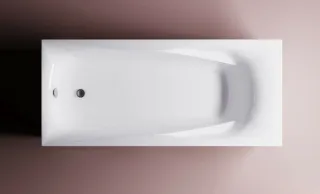 Ванна из искусственного камня Astra-Form Вега Люкс 01010001 180x80 см белый глянец