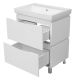 Напольная тумба под раковину Misty Венера 70см белый