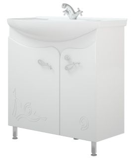 Тумба под раковину Corozo Венеция 85см белый SD-00000345