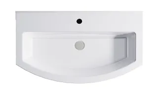 Тумба с раковиной Astra-Form Венеция 2.0 03100004ral1013+04010022 80 см бежевый матовый