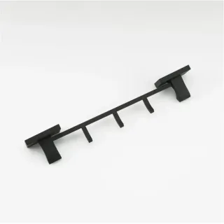 Вешалка с тремя крючками Gappo G0716-36 чёрный