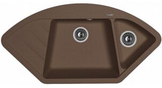 Кухонная мойка Florentina Веста мокко
