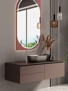 Высокий смеситель для раковины Splenka S41.15 хром