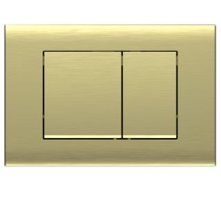 Кнопка смыва Vincea VFP-001BG, цвет брашированное золото