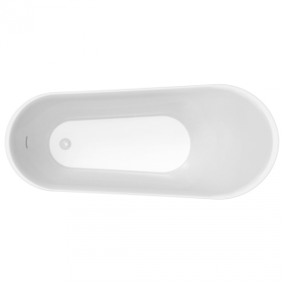 Ванна акриловая Delice Vintage DLR440105Bk 162х69 черная матовая