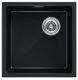 Мойка кухонная Paulmark Lumi LU45SK-BLM чёрный металлик