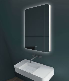 Зеркало Vincea LED VLM-3BE600-2 600×800 c сенсорным выключателем и диммером, с функцией антизапотевания