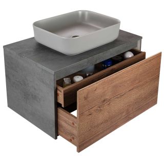 Тумба под раковину Vincea Mesa VMC-2MS800TB 80 см