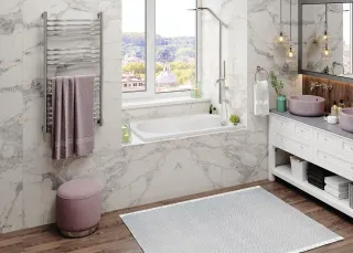 Акриловая ванна VagnerPlast Nike VPBA127NIK2E-04 120x70см белый