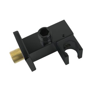 Держатель ручного душа Vincea VSC-41MB с подводом воды, черный