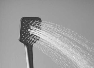 Душевая стойка Vincea Next VSFS-1N1TBG термостатическая, брашированное золото