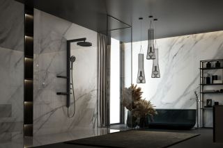 Душевая стойка Vincea Inspire VSFS-3I11MB чёрный