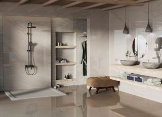 Душевая стойка Vincea VSFS-413MB, черный