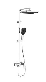 Душевая стойка Vincea Dice VSFS-4C12CH, хром