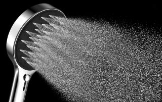 Душевой комплект Vincea Inspire VSFW-3I21MT2RGM встраиваемый, термостатический, двухрежимный, вороненая сталь