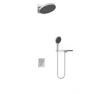 Душевой комплект Vincea Inspire VSFW-3I21MT3RCH встраиваемый, термостатический, двухрежимный, хром