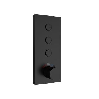 Душевой комплект Vincea VSFW-431T1RMB встраиваемый, термостатический, трехрежимный, черный