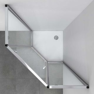 Душевой уголок Vincea Penta VSP-3P900CLB 90x90 см