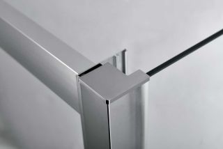 Душевой уголок Vincea Alpha VSR-3AL8013CLGM, 1300*800, вороненая сталь, стекло прозрачное