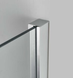 Душевой уголок Vincea Alpha VSR-3AL8014CLGM, 1400*800, вороненая сталь, стекло прозрачное