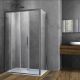 Душевой уголок Vincea Soft VSR-3SO9011CLGM, 1100*900, вороненая сталь, стекло прозрачное