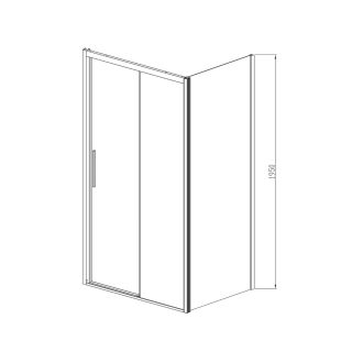 Душевой уголок Vincea Soft VSR-3SO1011CL 110x 100 см