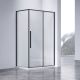 Душевой уголок Vincea Slim-N VSR-4SN8014CLB, 1400*800, черный, стекло прозрачное