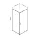 Душевой уголок Vincea Garda VSS-1G1212CLBN, 1200*1200, брашированный никель, стекло прозрачное