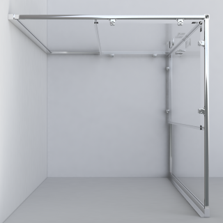 Душевой уголок Vincea Garda VSS-1G100CLB 100x100 см
