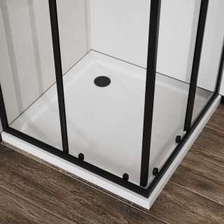 Душевой уголок Vincea City VSS-5CT900CLB 90x 90 см