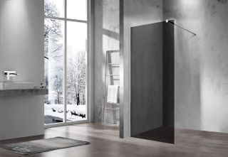 Душевая перегородка Vincea Walk-In VSW-1H110CG, 1100*2000, хром, стекло тонированное