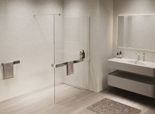 Душевая перегородка Vincea Walk-In VSW-1HR120CL, 1200*2000, хром, стекло прозрачное