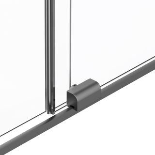 Душевая перегородка Vincea Walk-In VSW-1WSL120GSGM, 1200*2000, вороненая сталь, стекло янтарь