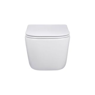 Унитаз подвесной Vincea Core VT1-28 безободковый белый ультратонкое soft-close сиденье