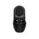 Унитаз подвесной Vincea Evo VT1-34MB безободковый черный ультратонкое soft-close сиденье