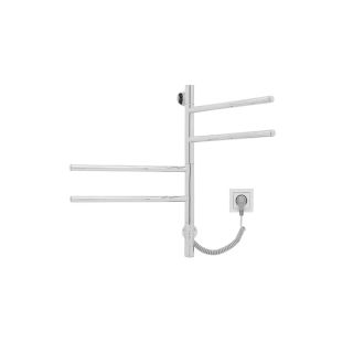 Полотенцесушитель электрический Vincea VTD-1S1CE хром