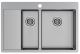 Мойка кухонная Paulmark Kroner PM227851-BSR правая брашированная нержавеющая сталь