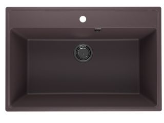 Кухонная мойка Ulgran Quartz Forte 760-06 трюфель