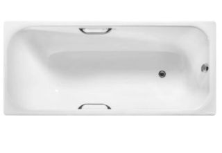 Чугунная ванна Wotte Start 1700x700UR с ручками