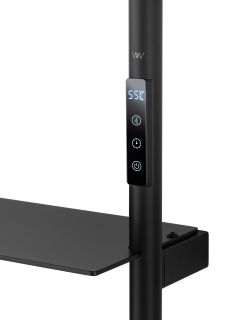 Полотенцесушитель электрический Wonzon & Woghand D?sseldorf WW-A203-MB 47x92 см чёрный матовый