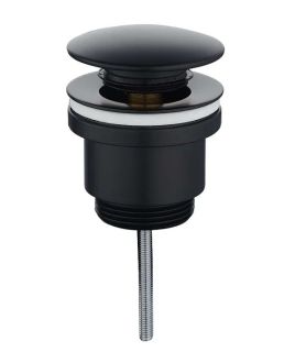 Донный клапан Rose RS31H чёрный