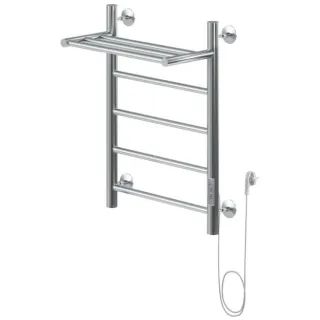 Полотенцесушитель электрический Aquanet Mauro 282006 с полкой 60x50 см хром