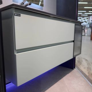 Тумба с раковиной Orans BC-2055-1200L-2GC 2055120L2GC 120 см зелёный