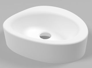 Раковина Whitecross Moonstone B 0728.040035.200 40см белый матовый