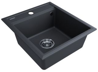 Мойка кухонная Paulmark Stepia PM114651-AN антрацит