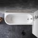 Ванна акриловая Am.Pm X-Joy W94A-170R70W-ARP 170x70 см правосторонняя с каркасом и панелью белый