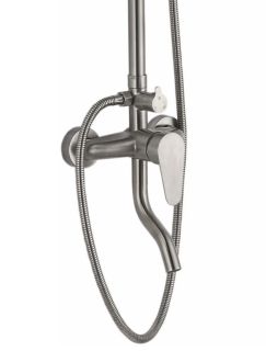 Душевая стойка Haiba HB24801-2 сталь