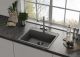 Кухонная мойка Ulgran Quartz Forte 580-05 бетон