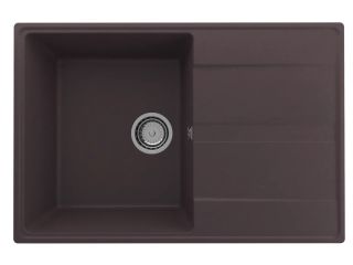 Кухонная мойка Ulgran Quartz Prima 750-06 трюфель